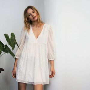 SUNDAY BEST | Aritzia Jinx Babydoll Mini Dress | Sz. S